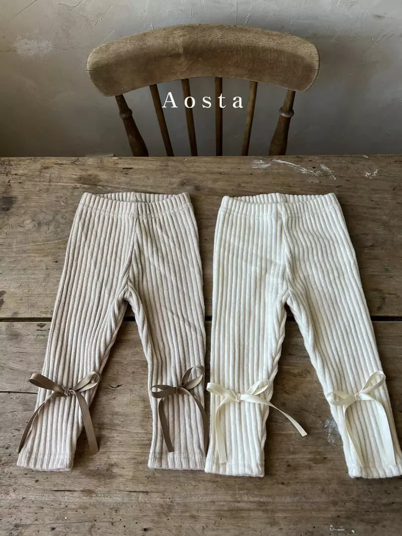 Aosta - Korean Children Fashion - #todddlerfashion - Camellia Leggings - 2