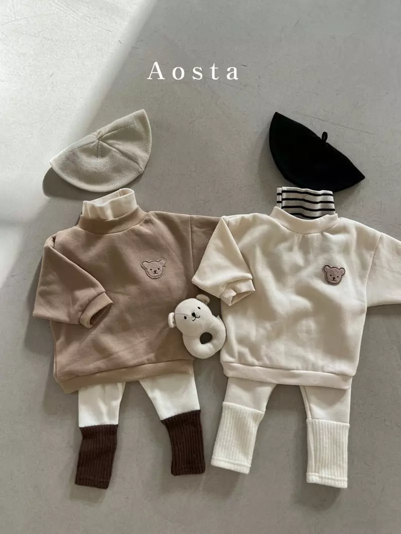 Aosta - Korean Children Fashion - #todddlerfashion - Mini Bear Sweatshirt - 7