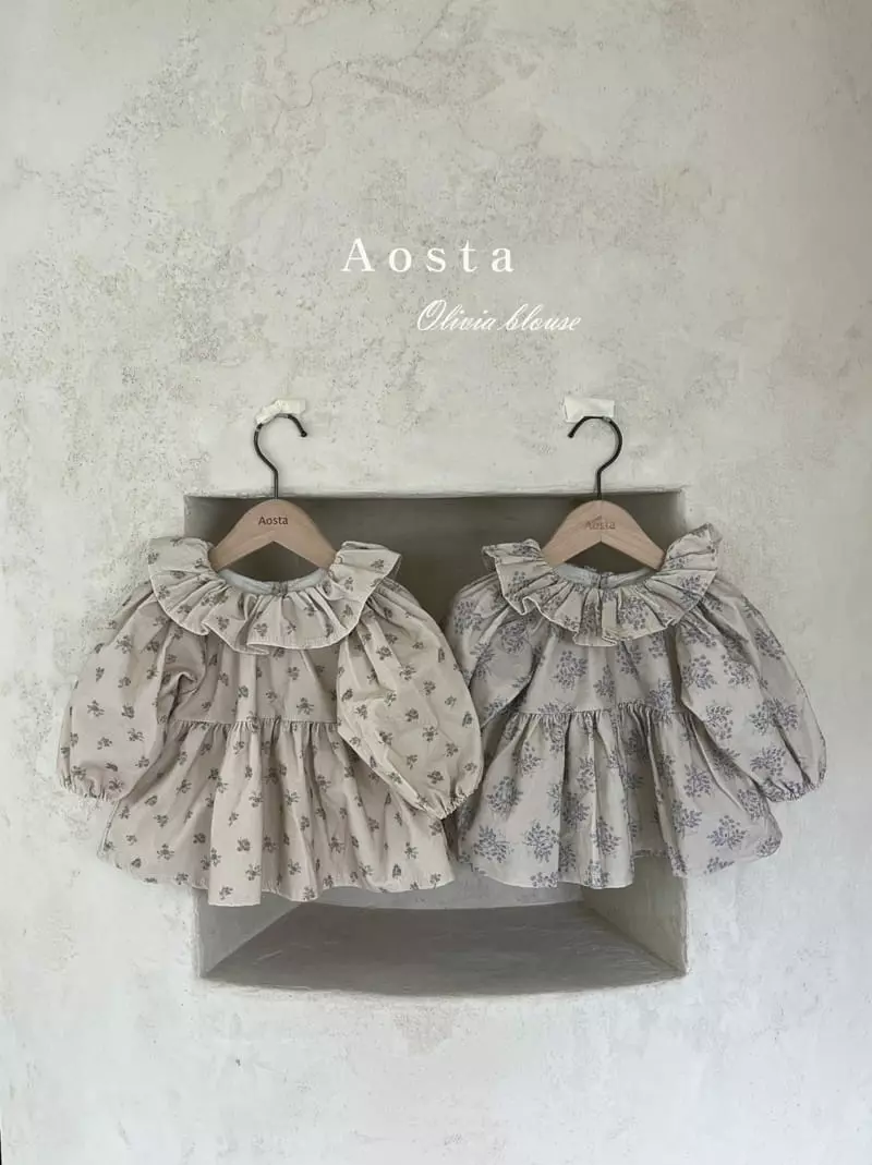 Aosta - Korean Children Fashion - #todddlerfashion - Olivia Blouse