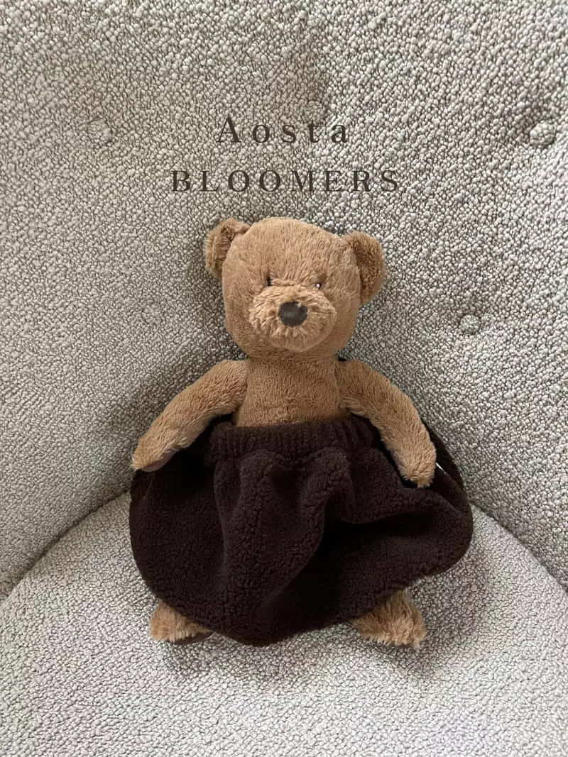 Aosta - Korean Children Fashion - #toddlerclothing - Teddy Bear Bloomer - 2