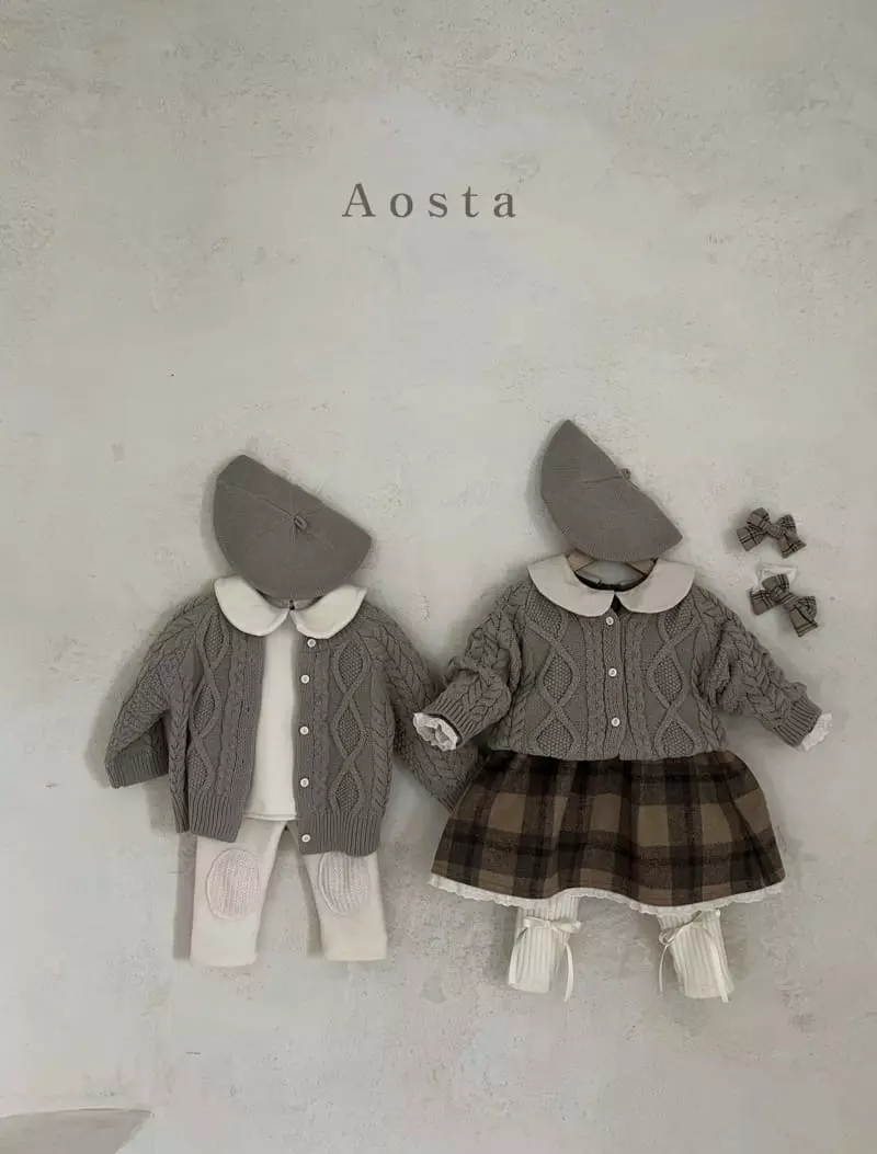 Aosta - Korean Children Fashion - #toddlerclothing - Check One-piece - 7