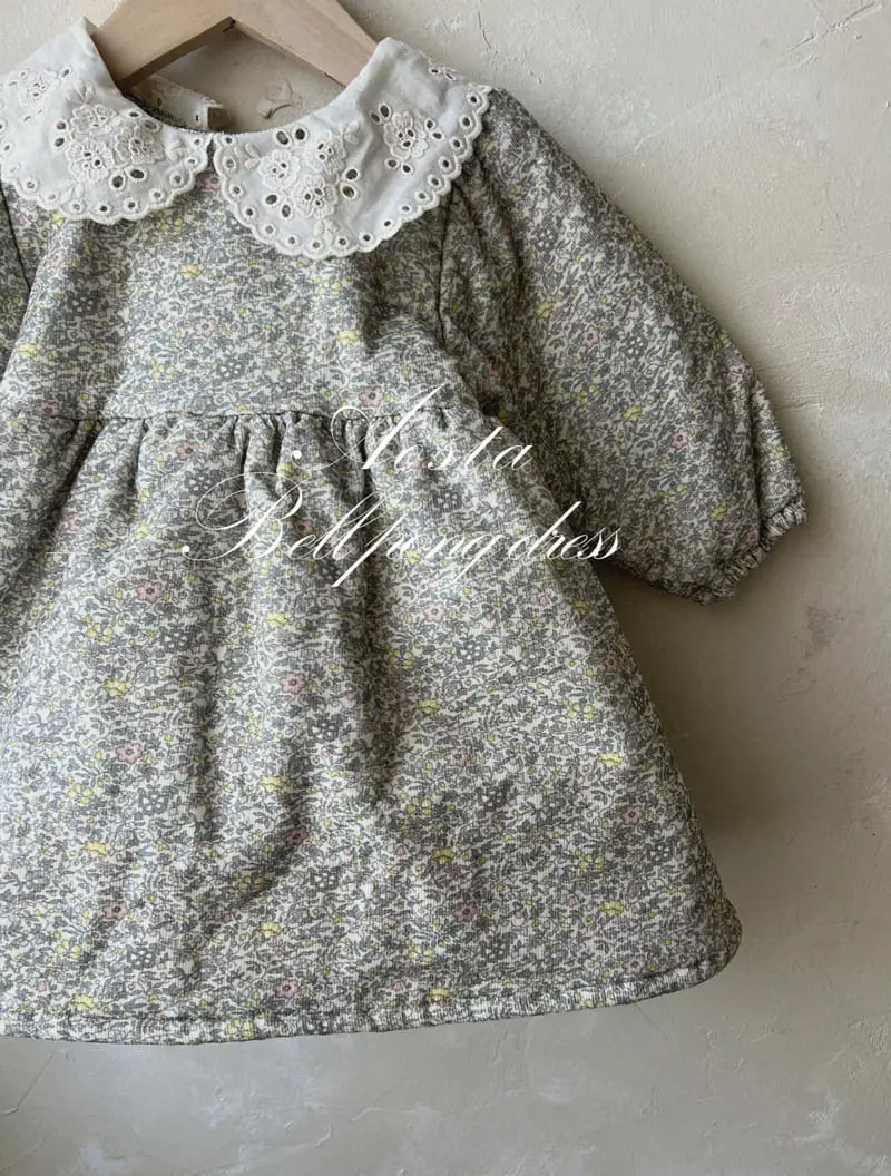 Aosta - Korean Children Fashion - #todddlerfashion - Bell Pong One-piece - 4