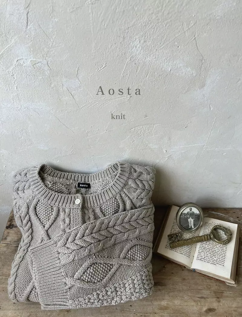 Aosta - Korean Women Fashion - #shopsmall - Mom Twid Cardigan - 3