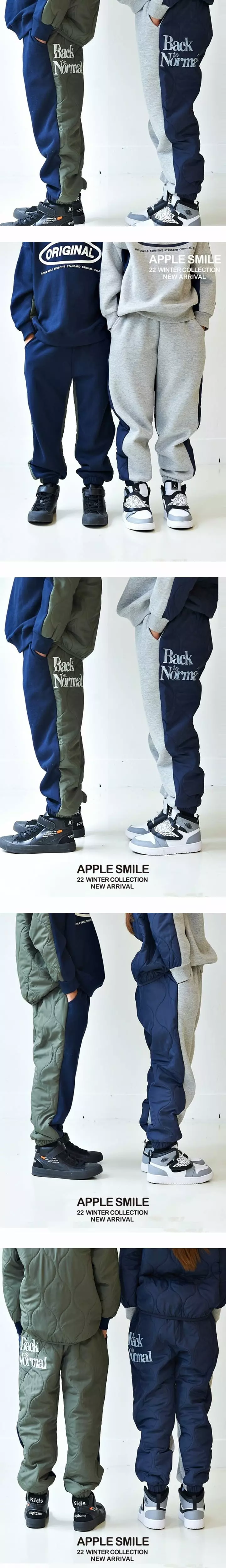 Apple Smile - Korean Children Fashion - #designkidswear - Nomal Pants