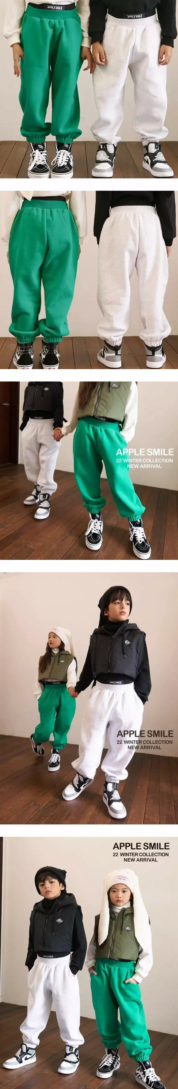 Apple Smile - Korean Children Fashion - #kidsstore - Twice OB Pants
