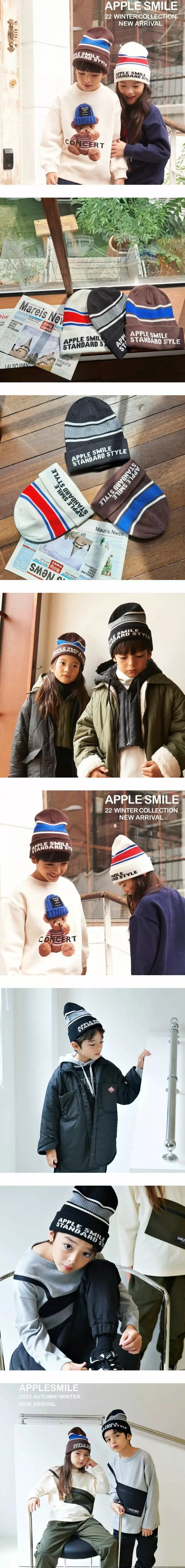 Apple Smile - Korean Children Fashion - #magicofchildhood - Apple Beanie