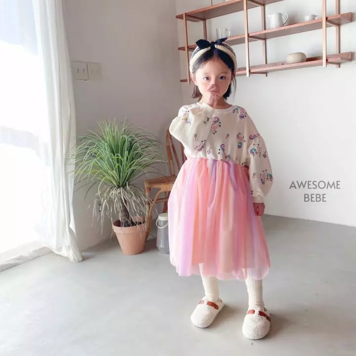 Awesome Bebe - Korean Children Fashion - #Kfashion4kids - Unicorn One-piece - 7