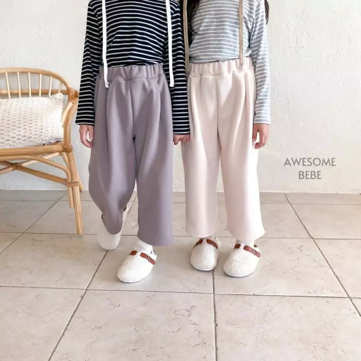 Awesome Bebe - Korean Children Fashion - #Kfashion4kids - Pintuck Bonding Pants - 8