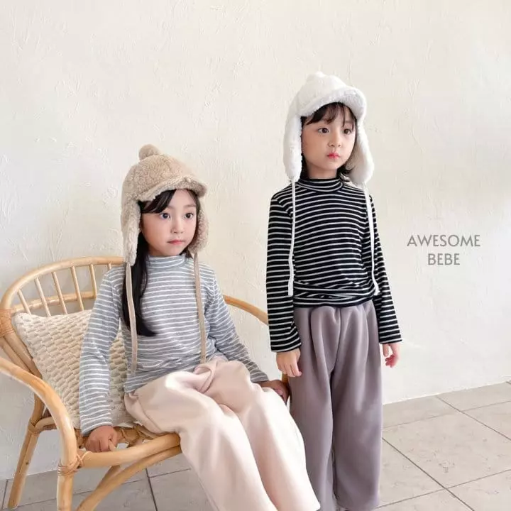 Awesome Bebe - Korean Children Fashion - #childrensboutique - Pintuck Bonding Pants