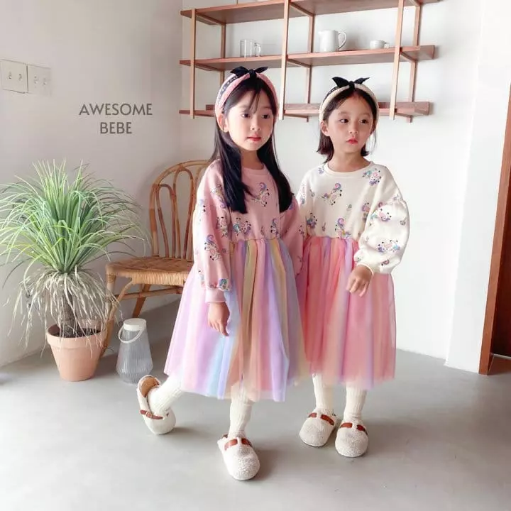 Awesome Bebe - Korean Children Fashion - #designkidswear - Unicorn One-piece
