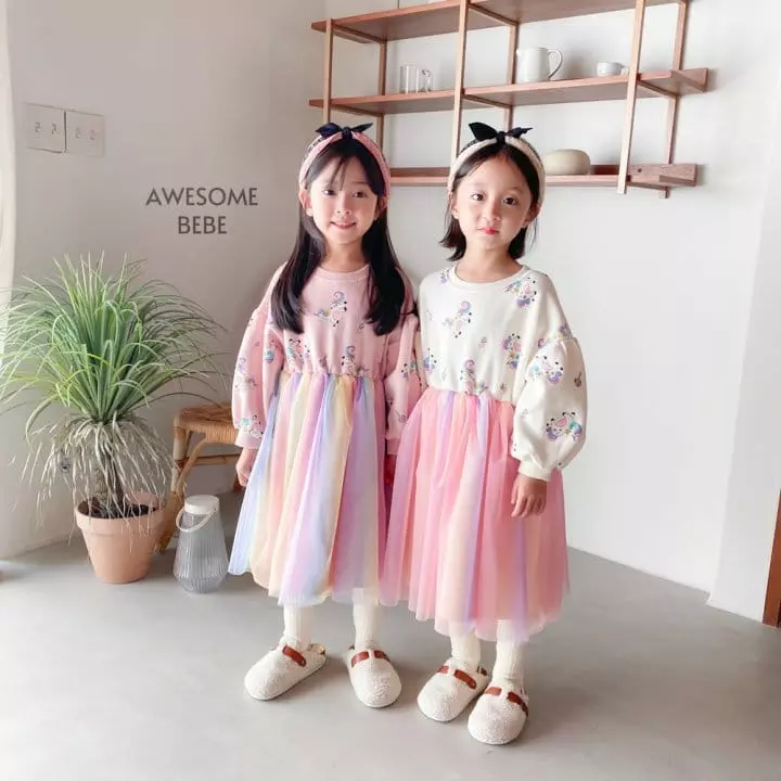 Awesome Bebe - Korean Children Fashion - #fashionkids - Unicorn One-piece - 3