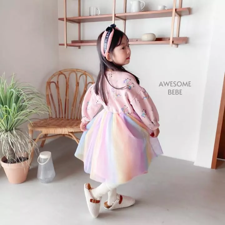 Awesome Bebe - Korean Children Fashion - #fashionkids - Unicorn One-piece - 4