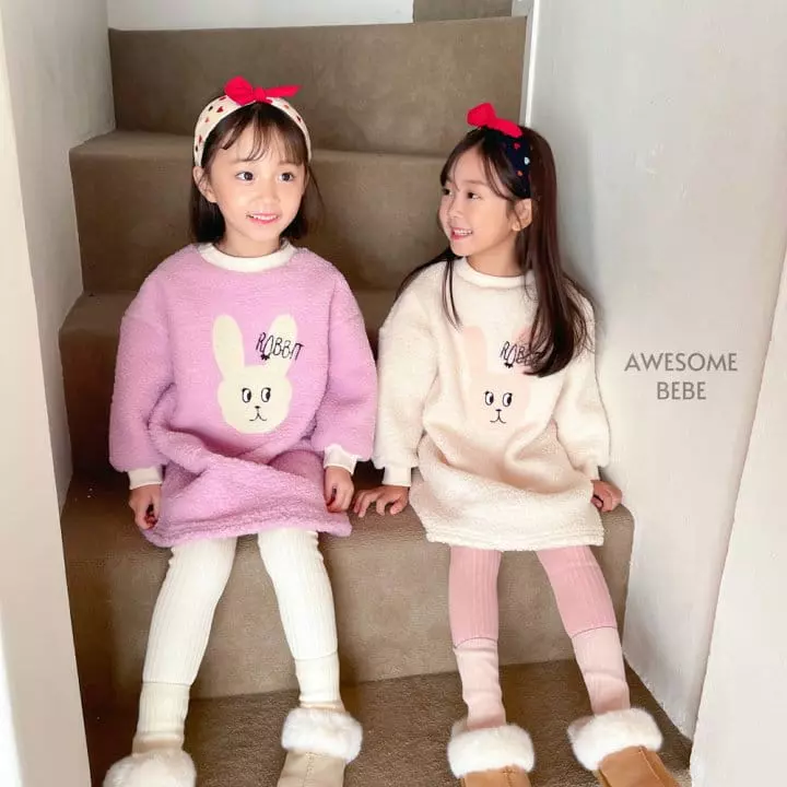 Awesome Bebe - Korean Children Fashion - #kidsshorts - Rabbit One-piece - 2