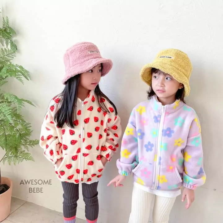 Awesome Bebe - Korean Children Fashion - #kidsshorts - Fleece Jumper