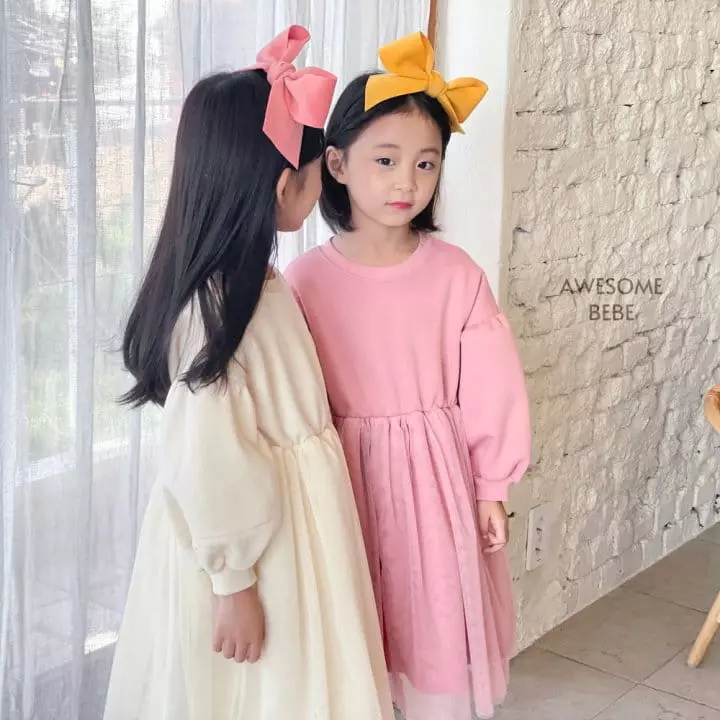 Awesome Bebe - Korean Children Fashion - #kidsstore - Snow Mesh One-piece - 7