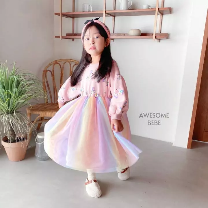 Awesome Bebe - Korean Children Fashion - #kidsstore - Unicorn One-piece - 5