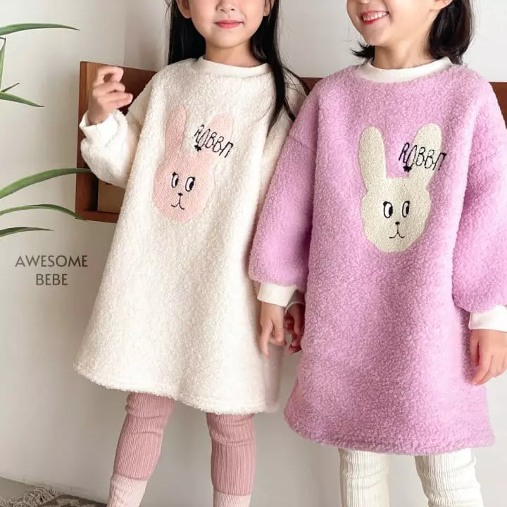 Awesome Bebe - Korean Children Fashion - #kidsstore - Rabbit One-piece - 3