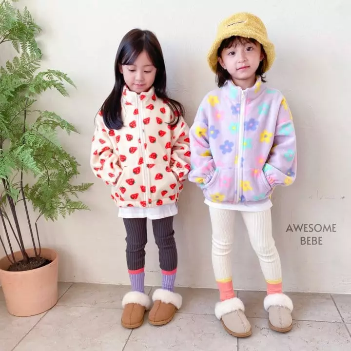 Awesome Bebe - Korean Children Fashion - #kidsstore - Fleece Jumper - 2