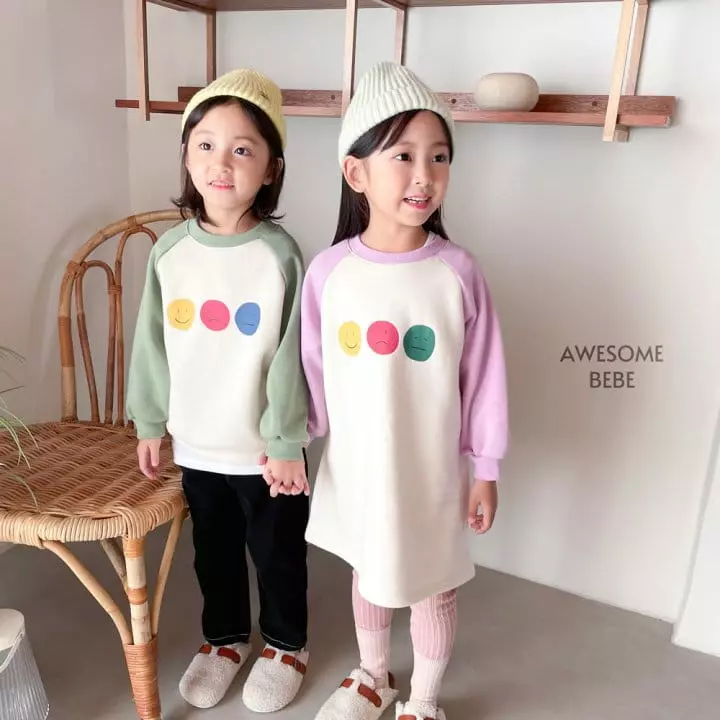 Awesome Bebe - Korean Children Fashion - #kidsstore - Traffic Raglan One-piece