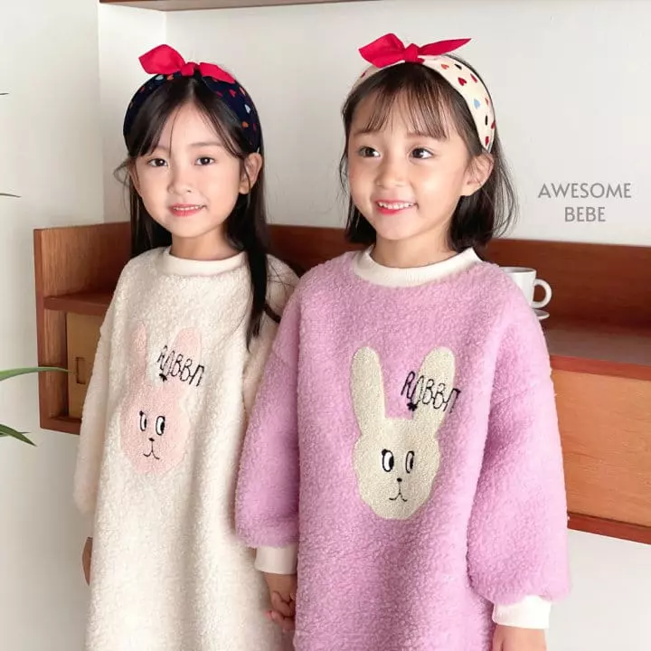 Awesome Bebe - Korean Children Fashion - #kidsstore - Rabbit One-piece - 4