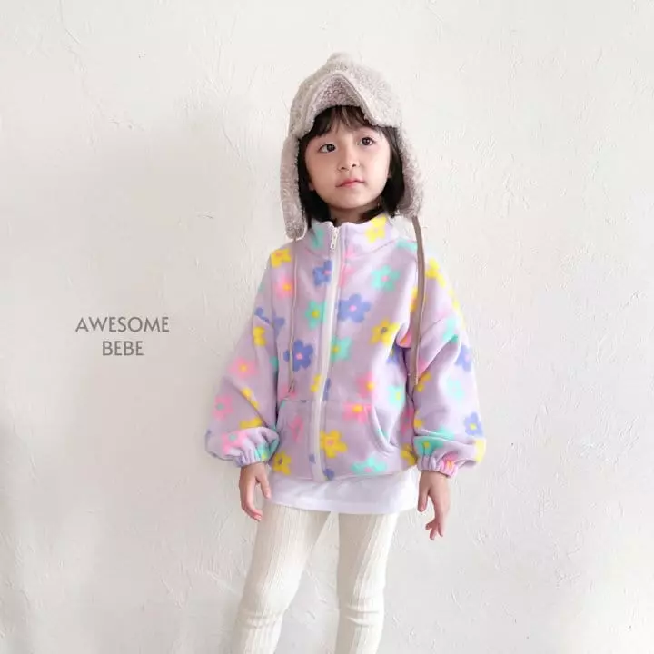 Awesome Bebe - Korean Children Fashion - #kidzfashiontrend - Fleece Jumper - 3