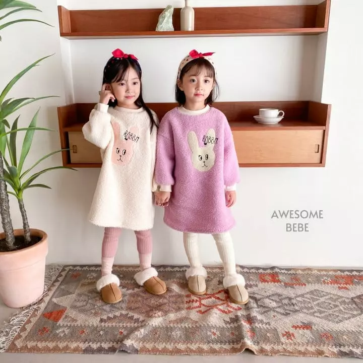 Awesome Bebe - Korean Children Fashion - #littlefashionista - Rabbit One-piece - 6