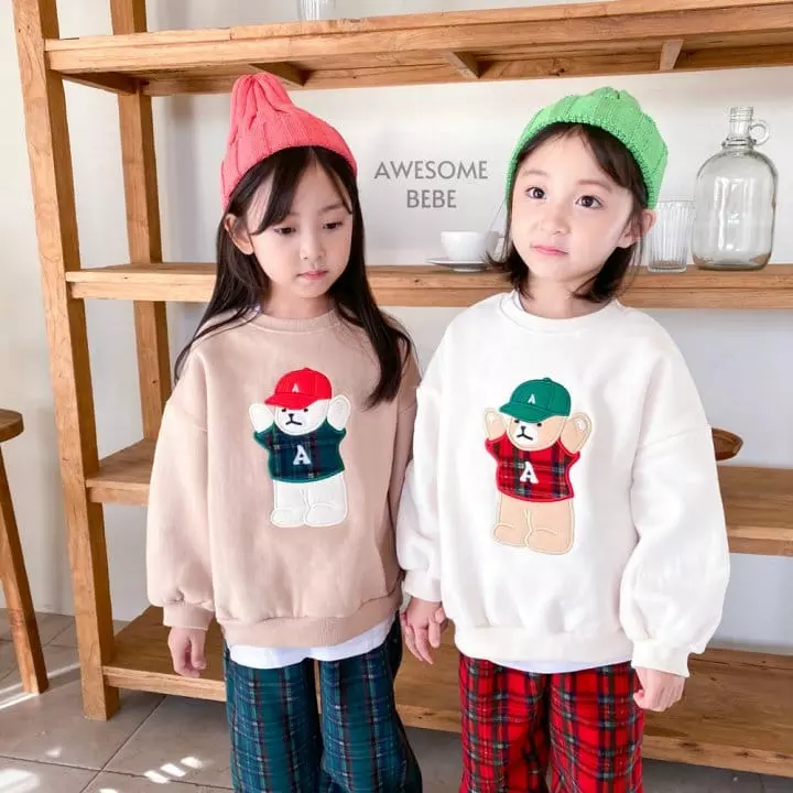 Awesome Bebe - Korean Children Fashion - #Kfashion4kids - Hurry Up Sweatshirt - 4