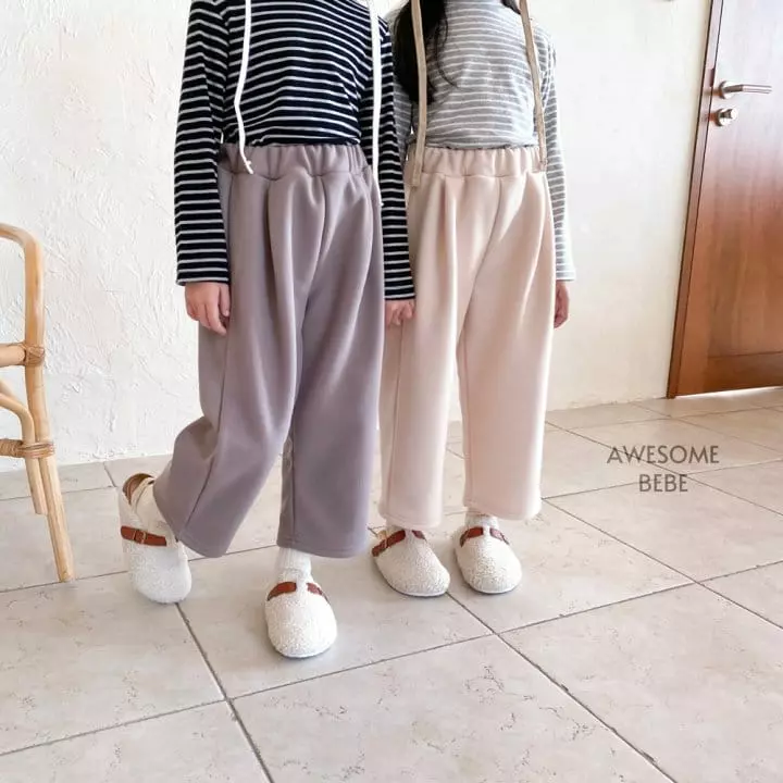 Awesome Bebe - Korean Children Fashion - #littlefashionista - Pintuck Bonding Pants - 9