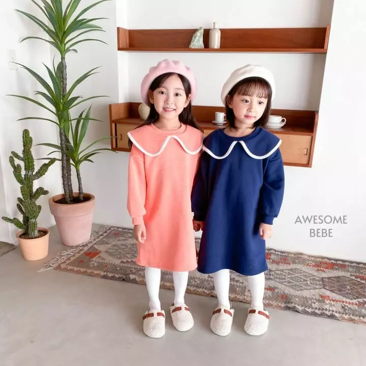 Awesome Bebe - Korean Children Fashion - #magicofchildhood - Sailor Fleece One-piece - 8