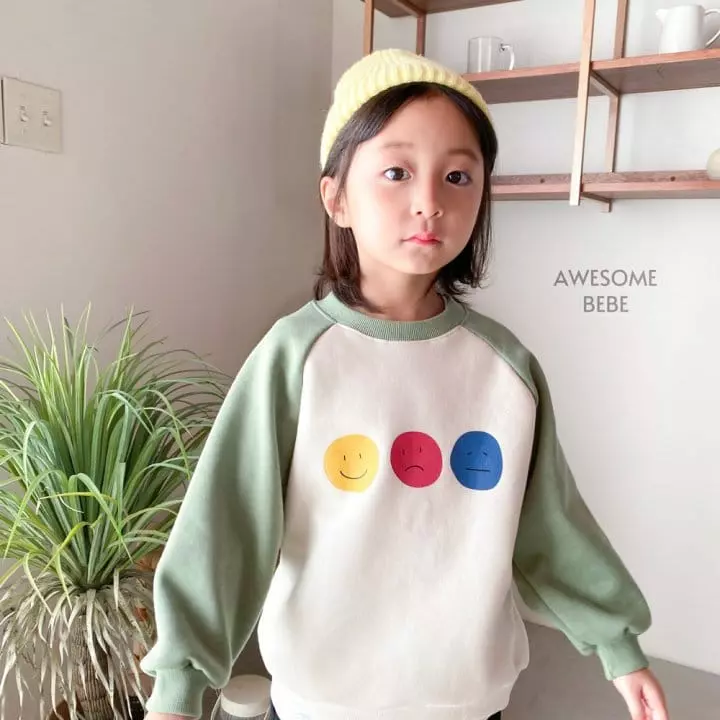 Awesome Bebe - Korean Children Fashion - #magicofchildhood - Traffic Raglan Sweatshirt - 6
