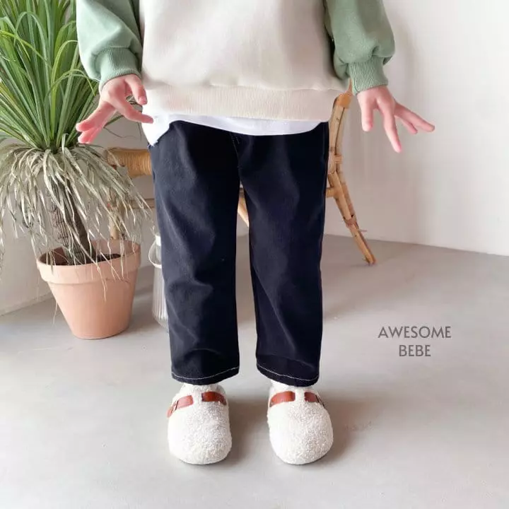 Awesome Bebe - Korean Children Fashion - #magicofchildhood - Stitch Span Pants - 2