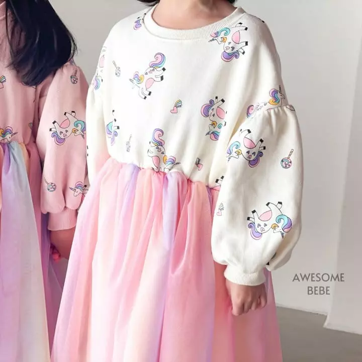 Awesome Bebe - Korean Children Fashion - #prettylittlegirls - Unicorn One-piece - 11