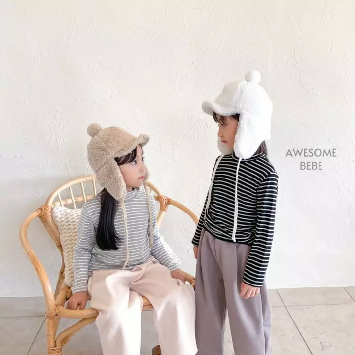 Awesome Bebe - Korean Children Fashion - #prettylittlegirls - Stripes Tee - 2