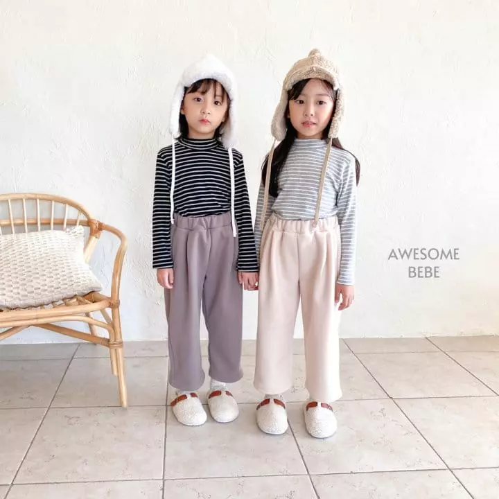 Awesome Bebe - Korean Children Fashion - #stylishchildhood - Stripes Tee - 5