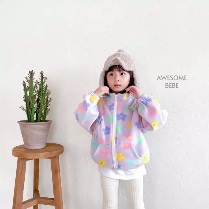 Awesome Bebe - Korean Children Fashion - #todddlerfashion - Fleece Jumper - 9