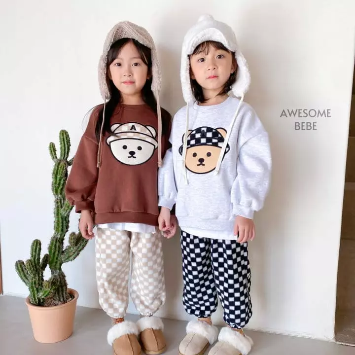 Awesome Bebe - Korean Children Fashion - #todddlerfashion - Hat Bear Sweatshirt - 6