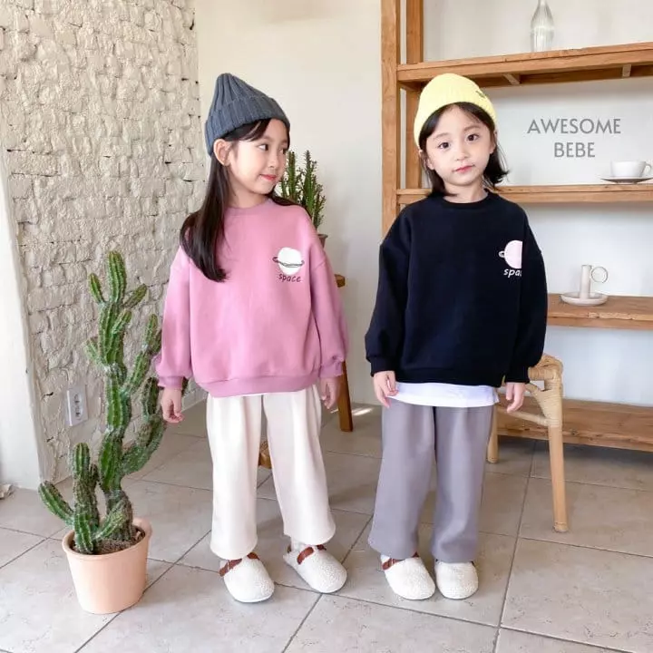 Awesome Bebe - Korean Children Fashion - #todddlerfashion - Galaxy Sweatshirt - 5
