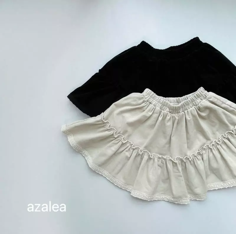 Azalea - Korean Children Fashion - #designkidswear - Frill Rib Skirt