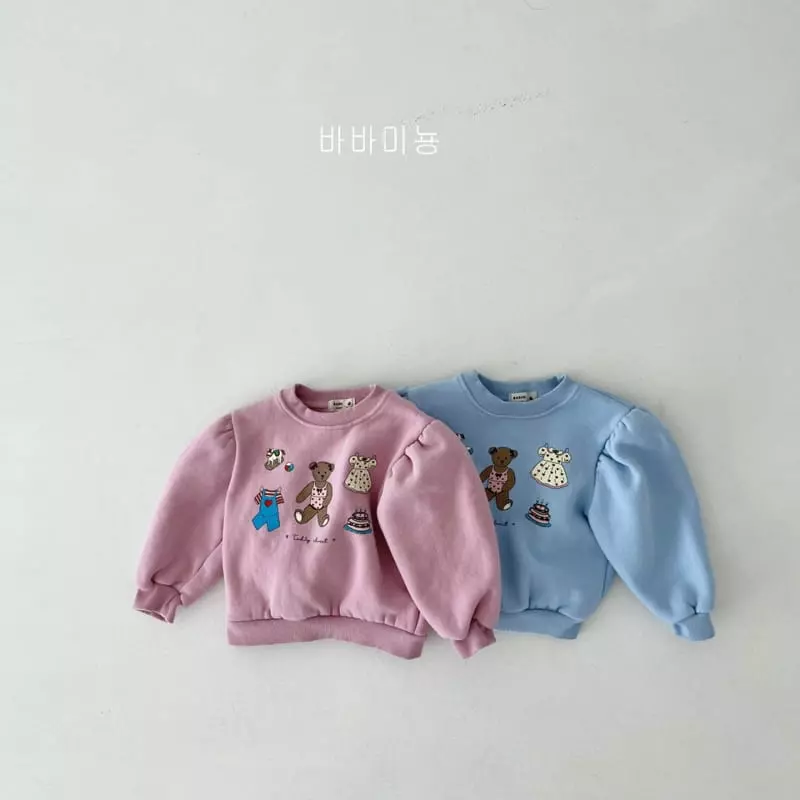 Babar Mignon - Korean Children Fashion - #Kfashion4kids - Doll Play Sweatshirt - 2