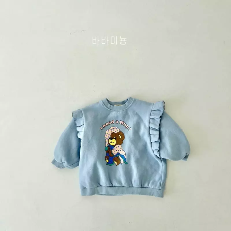 Babar Mignon - Korean Children Fashion - #Kfashion4kids - Bear Long Sweatshirt - 9