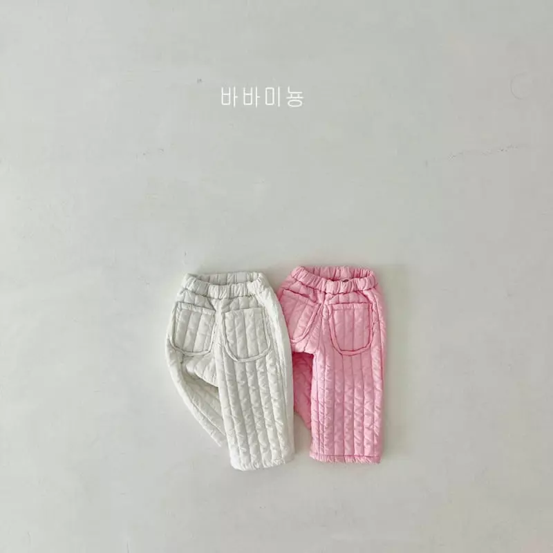 Babar Mignon - Korean Children Fashion - #childofig - Padding Pants
