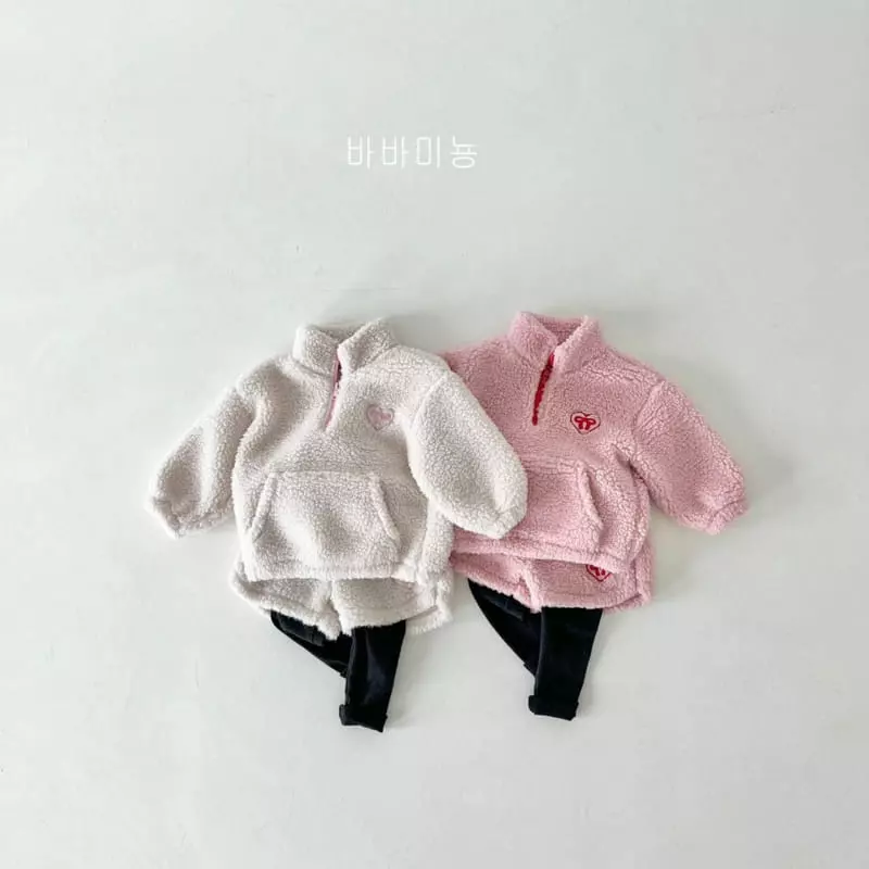 Babar Mignon - Korean Children Fashion - #childrensboutique - Heart Anorak - 11