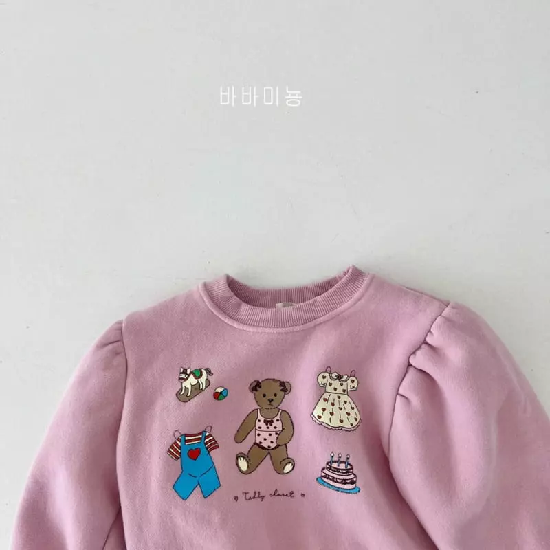 Babar Mignon - Korean Children Fashion - #designkidswear - Doll Play Sweatshirt - 10