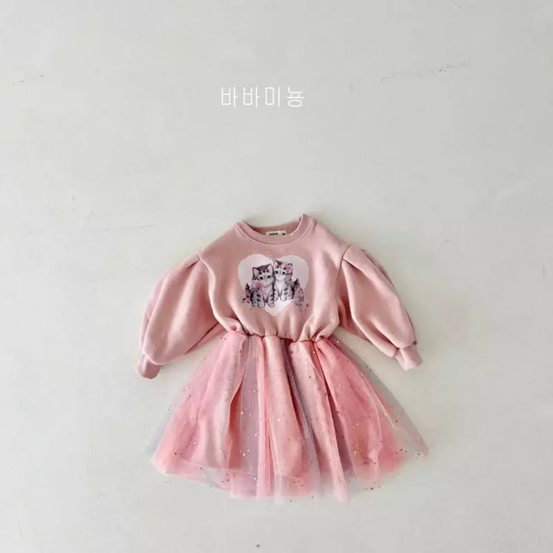 Babar Mignon - Korean Children Fashion - #designkidswear - Kitty Sha One-piece - 9