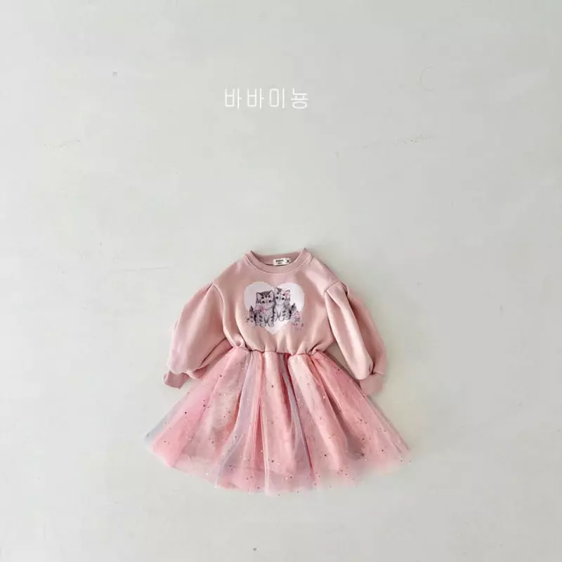 Babar Mignon - Korean Children Fashion - #fashionkids - Kitty Sha One-piece - 11