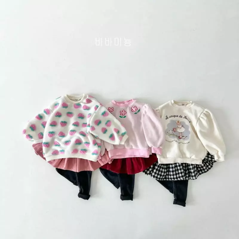 Babar Mignon - Korean Children Fashion - #kidsshorts - Check Cancan Skirt Leggings - 3