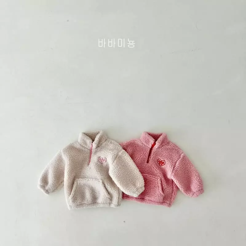 Babar Mignon - Korean Children Fashion - #kidsshorts - Heart Anorak