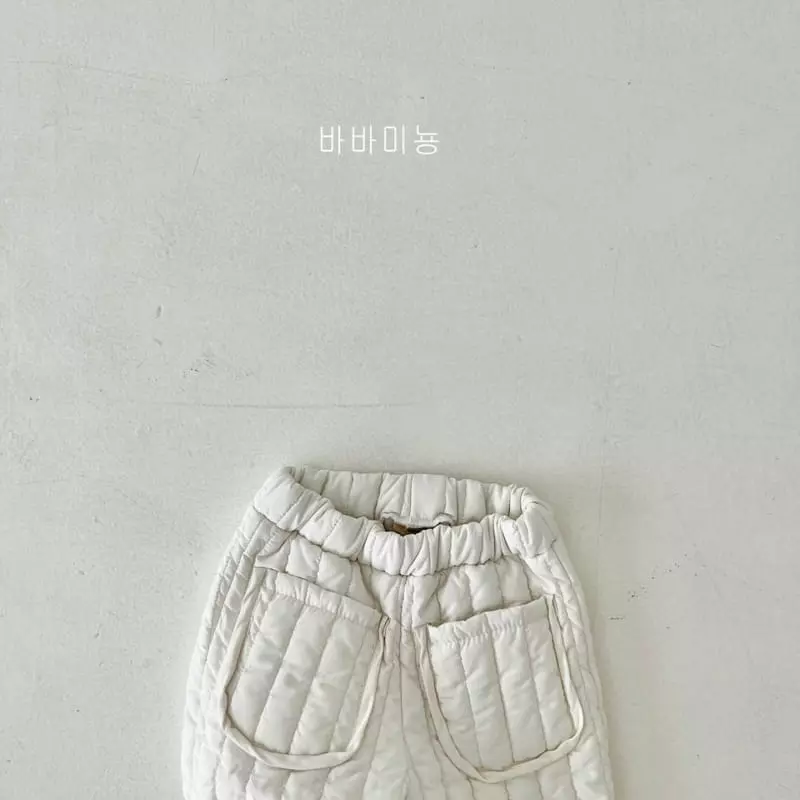 Babar Mignon - Korean Children Fashion - #kidsstore - Padding Pants - 8