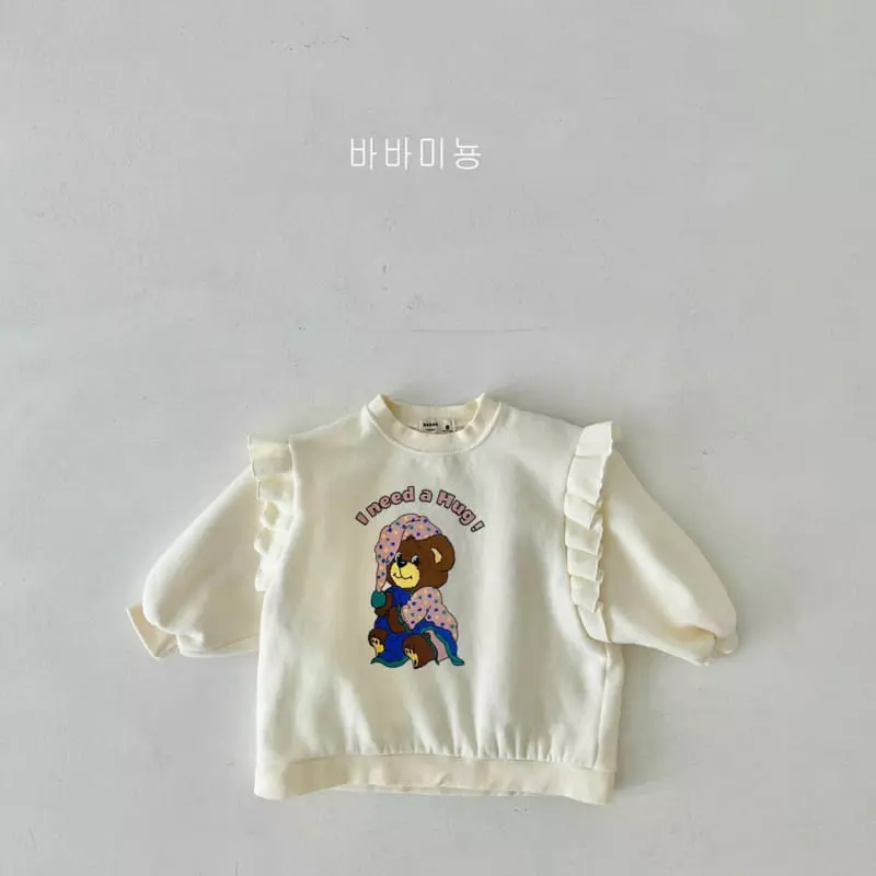 Babar Mignon - Korean Children Fashion - #kidzfashiontrend - Bear Long Sweatshirt - 8