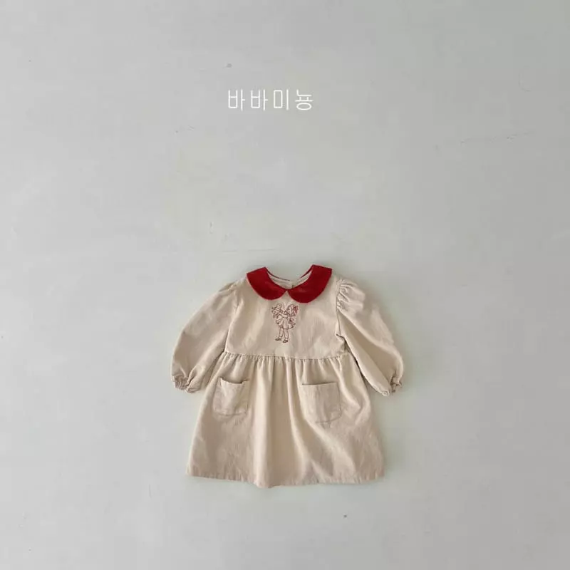 Babar Mignon - Korean Children Fashion - #littlefashionista - Girl Rib One-piece - 8